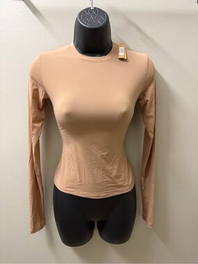 SKIMS Long Sleeve Crewneck Top